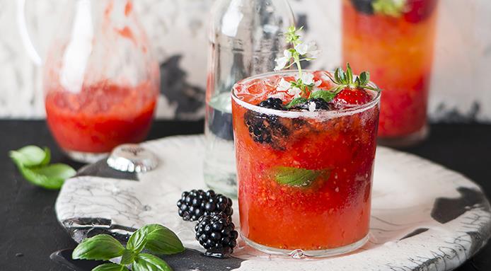 Böğürtlenli Limonata